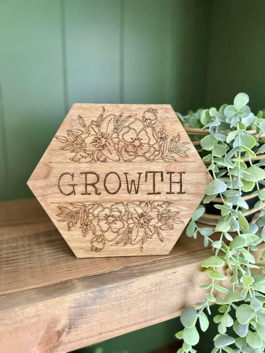 2025 Word of the year sign | Intention Sign | Mantra Reminder | Daily Affirmation Sign