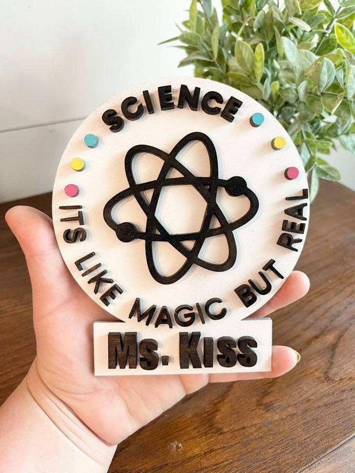Science Teacher Gift - Science It's like magic but real - Gifts for Science Teachers -  Science Teacher Classroom - Science Teacher Gifts