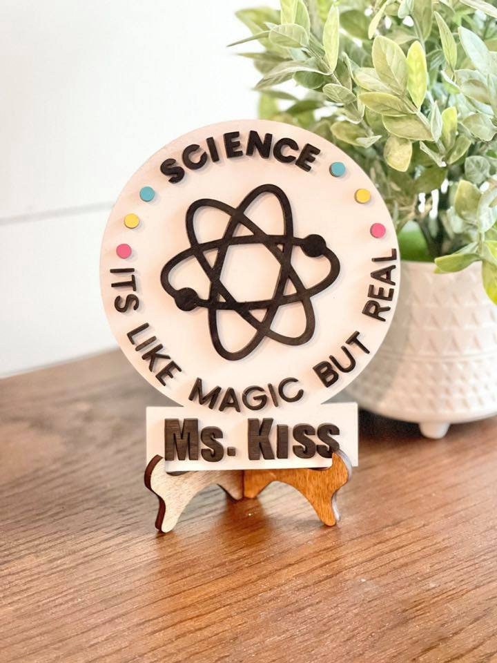 Science Teacher Gift - Science It's like magic but real - Gifts for Science Teachers -  Science Teacher Classroom - Science Teacher Gifts