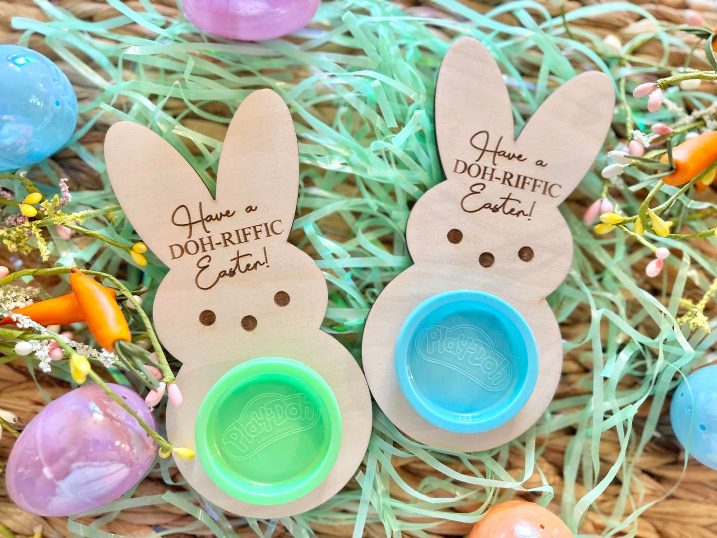 Play Dough Easter Gift, Easter Basket Filler, Easter Gift for Classmates, Easter Basket Filler for Toddlers or Little Kids
