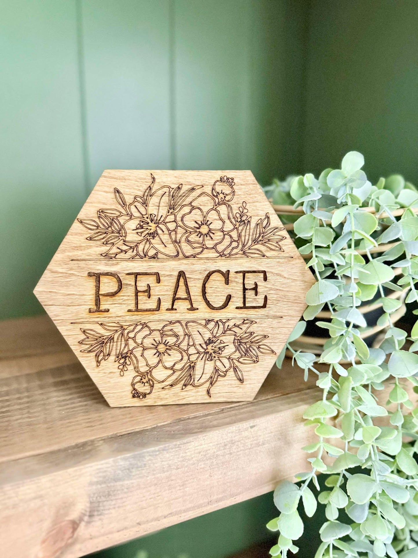 2025 Word of the year sign | Intention Sign | Mantra Reminder | Daily Affirmation Sign